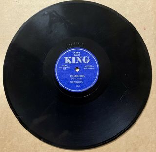 The Swallows 1953 Doo Wop 78 Trust Me / Pleading Blues On King 4656 Strong Vg,