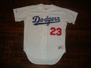 Vintage 80s Los Angeles Dodgers Kirk Gibson Authentic Rawlings Jersey 46