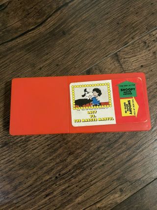 Vintage Snoopy Drive - in Movie Theater 1975 B3559 2