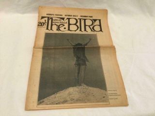 Vintage Newspaper The Great Speckled Bird,  Vol.  3 Issue 41 October 12,  1970