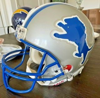 Detroit Lions 1983 - 2002 Riddell Authentic Throwback Football Helmet Nfl
