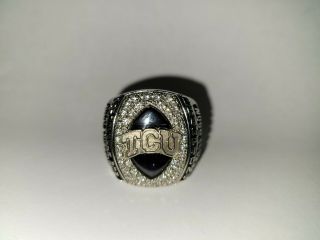 Tcu 2008 Poinsettia Bowl Championship Ring (authentic) Texas Christian Universi.