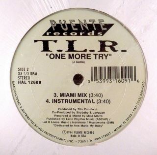 T.  L.  R.  - One More Try 12 " Rare Miami Freestyle Puente Mp3
