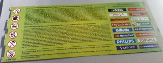 Ticket of Lionel Messi Debut World Cup Rookie Argentina Serbia RARE 2