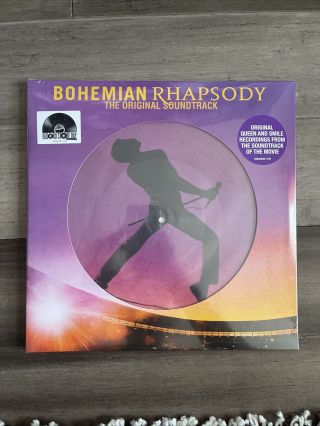 Queen Bohemian Rhapsody Soundtrack 2 - Lp Vinyl Picture Disc Record Store Day Rsd