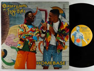 Dj Jazzy Jeff & The Fresh Prince - Homebase Lp - Jive Vg,