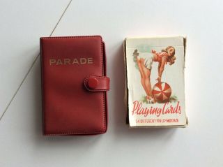 Risque/pin Up Playing Cards Artwork By Imre Sebok 1950/60s Complete,  999 Parade