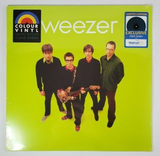 Weezer Green Album Vinyl Walmart Exclusive Limited Edition Dark Green Lp