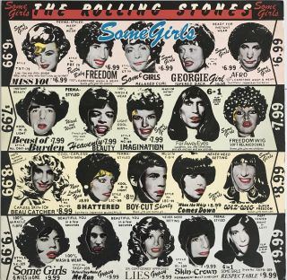 Rolling Stones Some Girls Lp Uk 1978 Uncensored 4u/3u Matrix Pro Cleaned Ex/ex