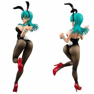 Dragon Ball Z Bulma Action Figure Anime Figurine Sexy Bunny Suit Doll Toys Dbz