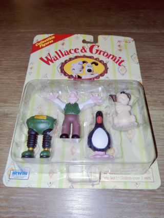 Wallace & Gromit Collectible Figures The Wrong Trousers 1989