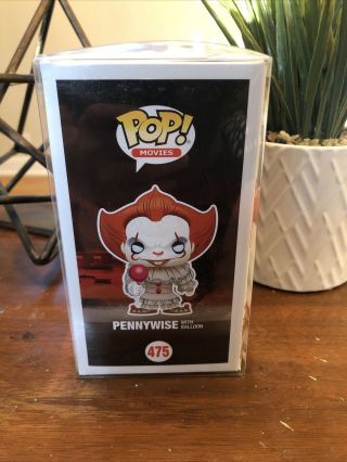 Funko Pop Pennywise With Balloon Metallic Hot Topic 475
