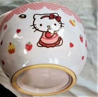 Hello Kitty Mixing Bowl That Is Rare And Almost Impossible To Find Sanrio 1990 