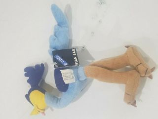 1998 warner brothers store exclusive Road Runner Bean Bag plush with tags 3