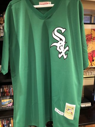 Mitchell And Ness St Pats Chicago White Sox Frank Thomas Jersey Size 3xl