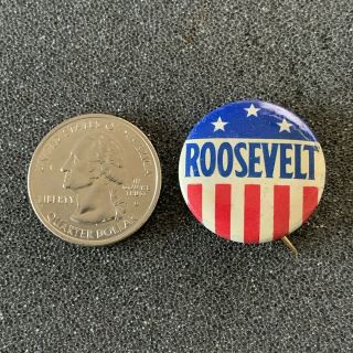 1932 Fdr Franklin D Roosevelt For President Election Pin Pinback Button 39406
