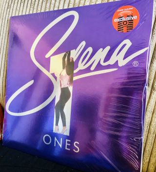 Selena Ones 2020 Edition Lp Vinyl Record 2 Picture Discs Quintanilla