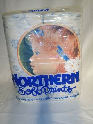 Vintage Northern Soft Prints Toilet Paper.  1986