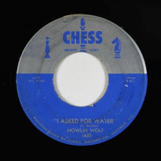 Blues/r&b 45 - Howlin Wolf - I Asked For Water/so Glad - Chess - Mp3