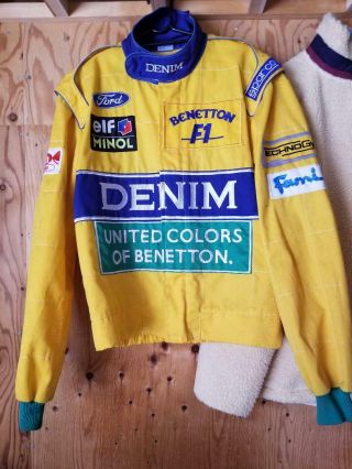 Formula 1 Benetton Ford Sparco Jacket - F1 1993 (michael Schumacher)