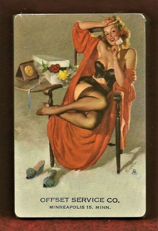 Gil Elvgren Deck 54 Pinup Playing Cards 1949 American Beauties Gga