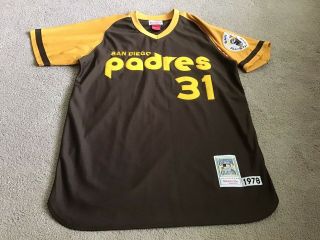 Mitchell&ness San Diego Padres Dave Winfield 31 1978 All Star Jersey 2xl (52)