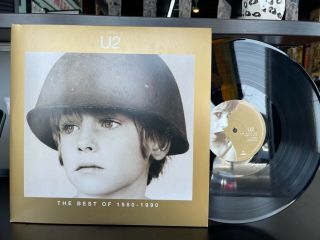 U2 The Best Of 1980 - 1990 Record Vinyl Bono Rock Two Lp Set Must Own 80s 90s