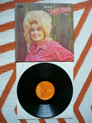 Dolly Parton The Best Of Dolly Parton Vol.  2 Vinyl Uk 1975 Rca Lp Exc Jolene Etc