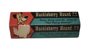 1960 Lido Toy Viewer Huckleberry TV Film Pixie Dixie Jinks Flying Meeces w/ Box 2