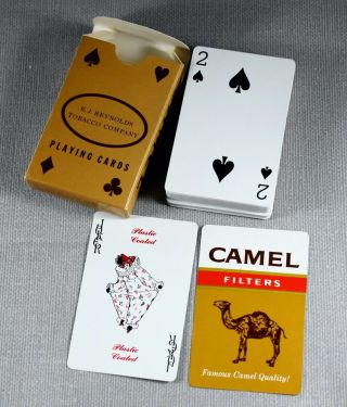 Vintage Camel Filters Cigarettes Tobacco Advertising Playing Cards