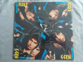 Kiss Crazy Nights Vinyl Lp,  Inserts In Shrink Canada Mercury Near
