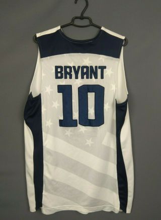 Kobe Bryant Usa Jersey Size Xl Basketball Shirt Nike Ig93