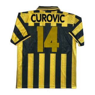 Vitesse Arnhem Home 1998/99 Match Worn 14 Dejan ČuroviĆ Vintage Shirt Jersey Xl