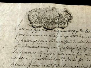 1756 Antique Manuscript