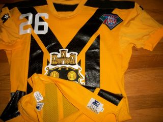 1994 Steelers Woodson Team Issued Auth Jersey Sz 44 Starter Berlin Wi 75th Tbtc