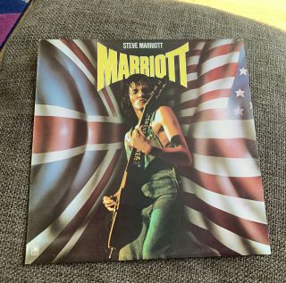 Steve Marriott ‘marriott’ Vinyl Lp 1976 A&m Records Amlh 64572