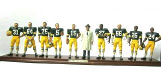 Danbury 1966 Green Bay Packers Bowl Champions Team Figurines