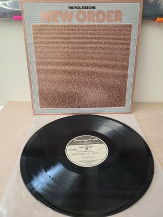 Order ‎– The Peel Sessions (26 - 1 - 1981) - 1987 Spfs039 - 12 " Ep Record Album