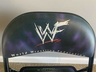 WWE WWF Wrestlemania 17 X7 Seven 2001 Chair Rare 3