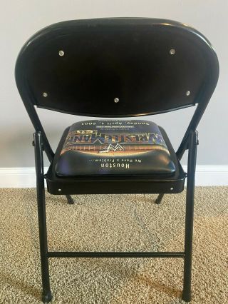 WWE WWF Wrestlemania 17 X7 Seven 2001 Chair Rare 4