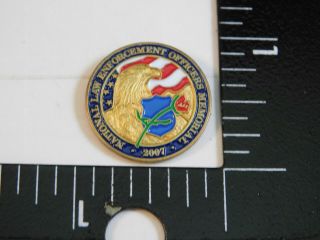 National Law Enforcement Officers Memorial 2007 Pin