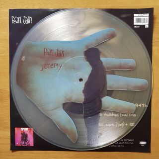 Pearl Jam Jeremy Picture Disc 1992 Epic Uk Vinyl 12” Grunge Rock