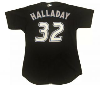 2006 Authentic Majestic Roy Halladay Toronto Blue Jays Baseball Jersey Sz 44