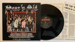 Hear ‘n Aid - Album For Famine Relief - 1986 Us 1st Press (nm) Ultrasonic