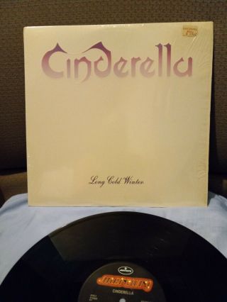 Vintage Cinderella - Long Cold Winter - 1988 - Lp Record Vinyl 834612 - 1