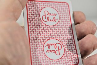 Vintage Panguingue " Union Plaza " Usa Playing Cards " Red " Set From Simi Valley Ca