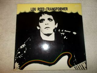 Vinyl 12 Inch Record Lp Album Lou Reed Transformer 1972