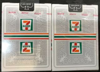 TWO DECKS - Bicycle 7 - Eleven Playing Cards - - Packaged With Care 2