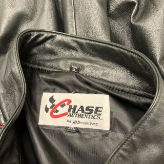Dale Earnhardt Sr Black Leather Jacket Chase Authentics XXXL NASCAR RARE VINTAGE 3