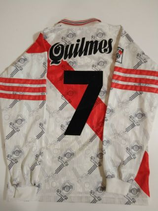 Jersey River Plate 1996/97 Adidas Long sleeve 7 Salas 2